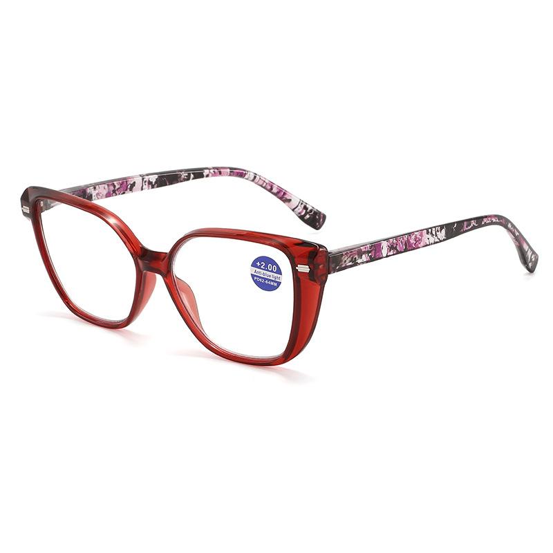 Fashion Women's Reading Glasses High Quality Presbyopia Eyeglasses Anti Blue Light Reader  +1.0 1.5 2.0 2.5 3