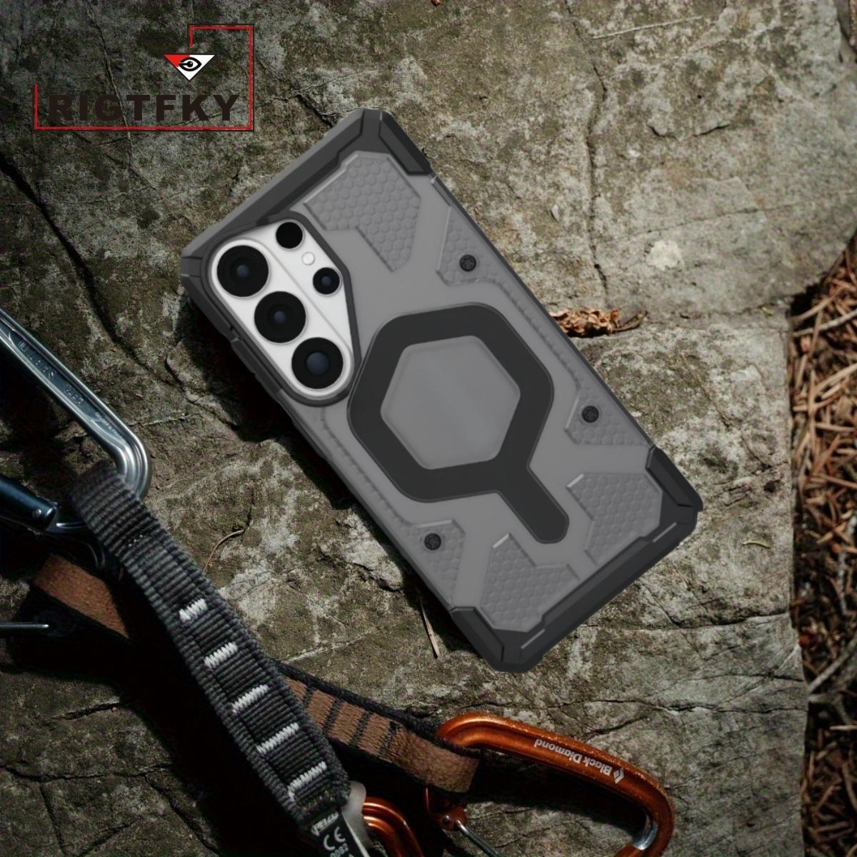 

Pathfinder Armor Phoen Case For Samsung Galaxy S26 Ultra S25 S24 S23 Military Impact-resistant Transparent Protective Cover Galaxy S26 Ultra чёрный