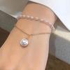 Chic Rhinestone Zircon Jewelry Set: Necklace, Earrings, Ring & Watch for Women