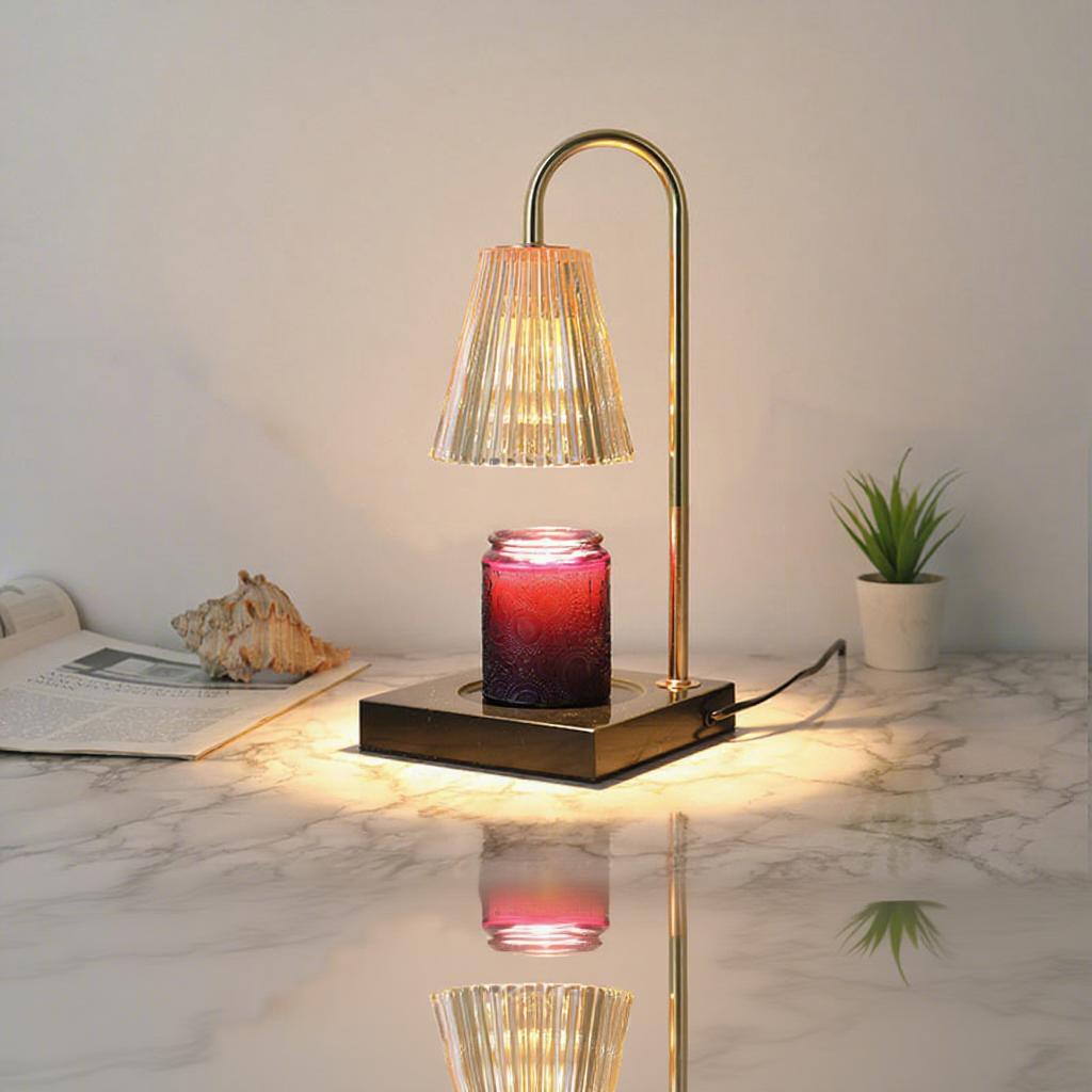 Hot Sale Lantern Electronic Wax Melting Candle Lamp for Jar Candle Warmer With Light