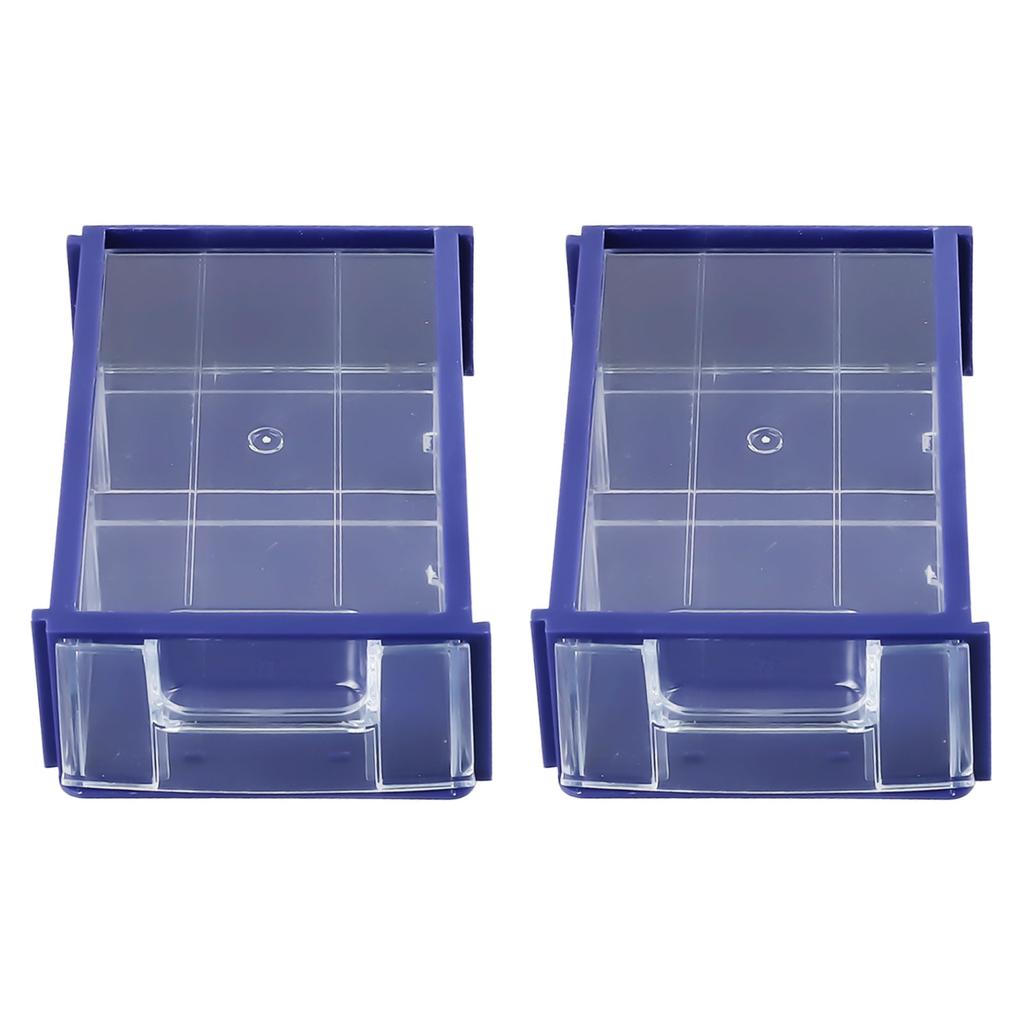 Stackable Plastic Hardware Parts Storage Boxes Component Screws Toolbox Workshop Goods Shelves Tool Bag Tool Case Tool Storage