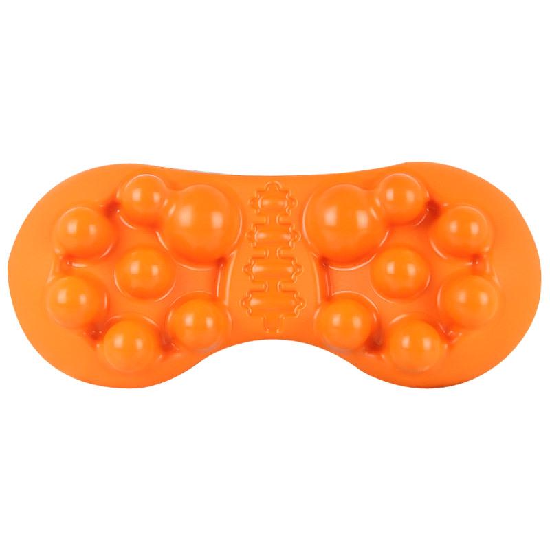 

Vertebrae Lumbar & Cervical Spine Massager: Neck, Shoulder, Back, Acupressure Pillow Lumbar помаранчевий