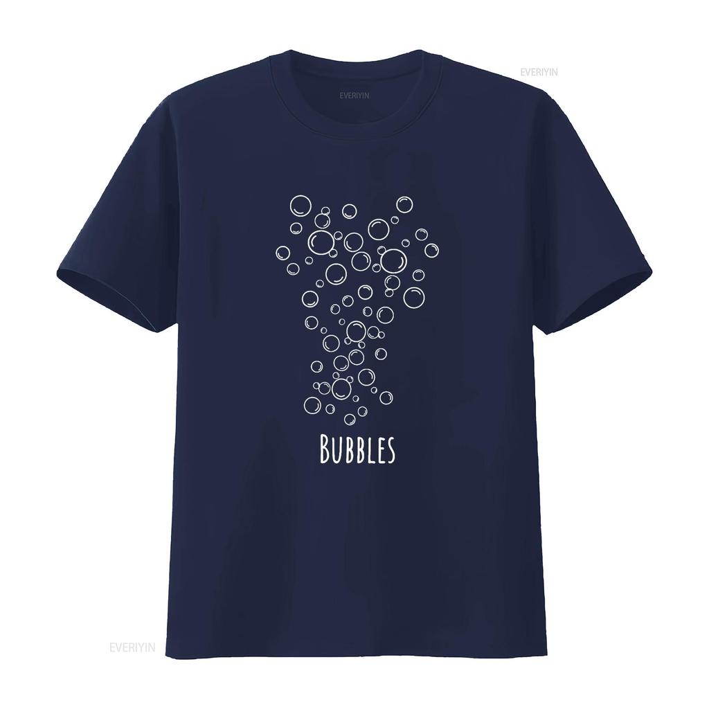 Bubbles funny bubble design T Shirt vintage Washed fashion Stretched Unisex Slightly homme Casual Stylish Comfortable Soft