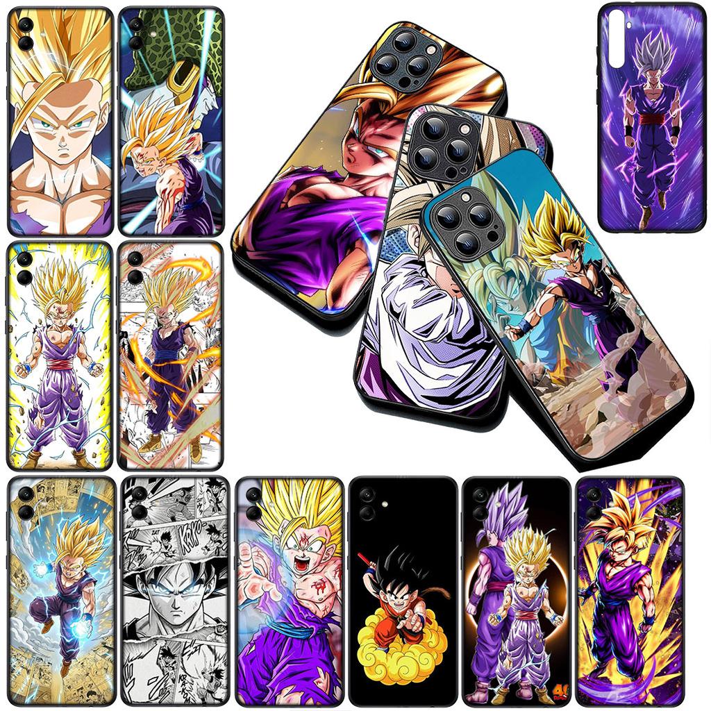 Cover for Samsung Galaxy S20 S22 S21 FE Ultra Plus A07 A17 A15 A16 A25 A57 A37 Phone Case Anime Son Gohan Dragon Gokus Ball