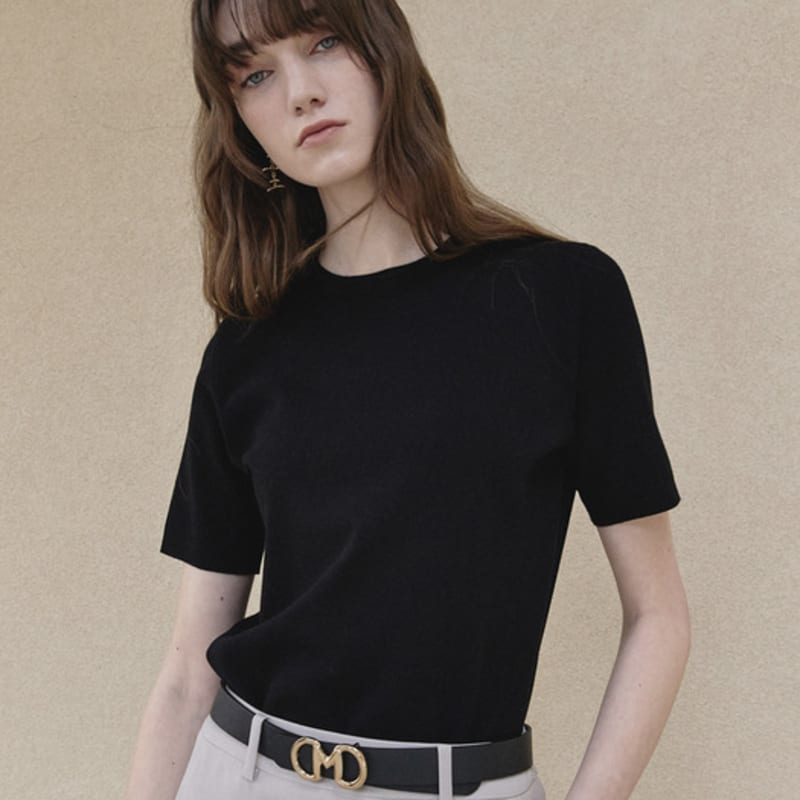 

Sea of seas M Buckle Belt Black Black