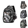 Oxford Fabric Student Backpack With Breathable Design For High School And College Use
