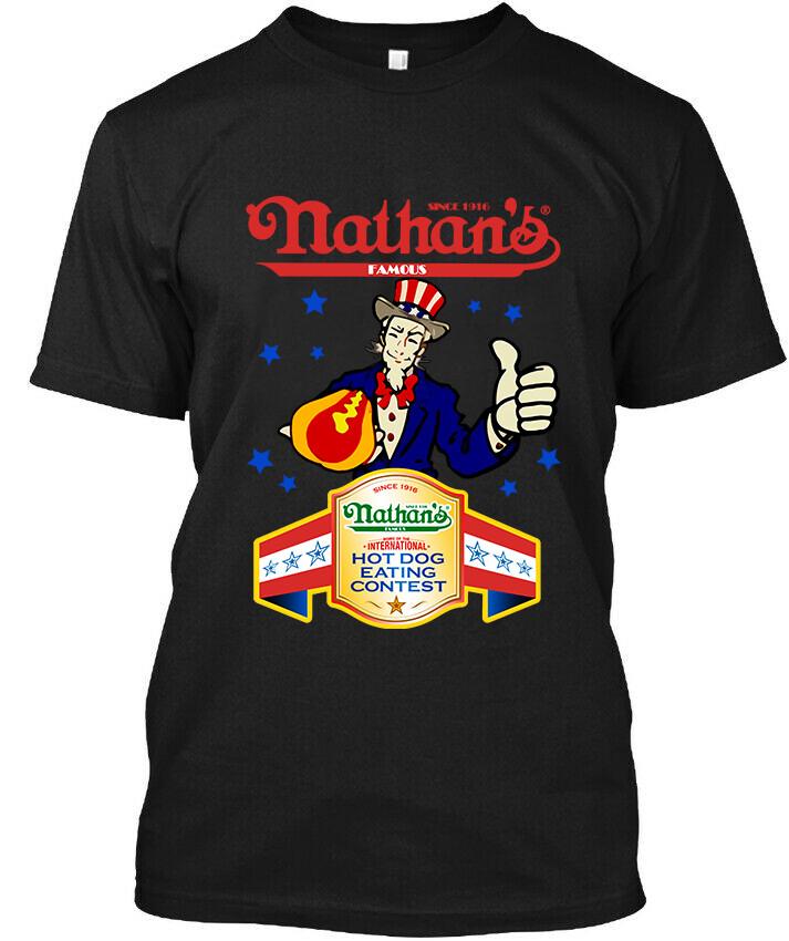 Limited Nwt Joey Chestnut Nathan s Hot Dog Eating Contest Retro T-Shirt XXXL