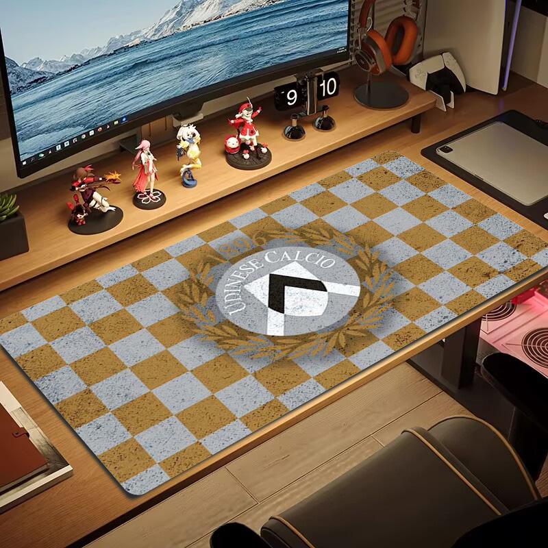 Udinese Calcio Color Mouse Pad Large Gaming Table Cushion Non-slip Laptop Tablet Big Mousepad XXL Mat Mini PC Playmat With Lock edge