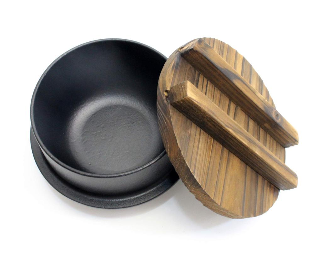 New Ikenaga Tekko Living with Iron Pot Rice Cooked with Gift Wrapping Single-serve