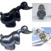 Angry Ornament Duck Resin Model Figurine For Car Motorcycle Decor Gift Convoy