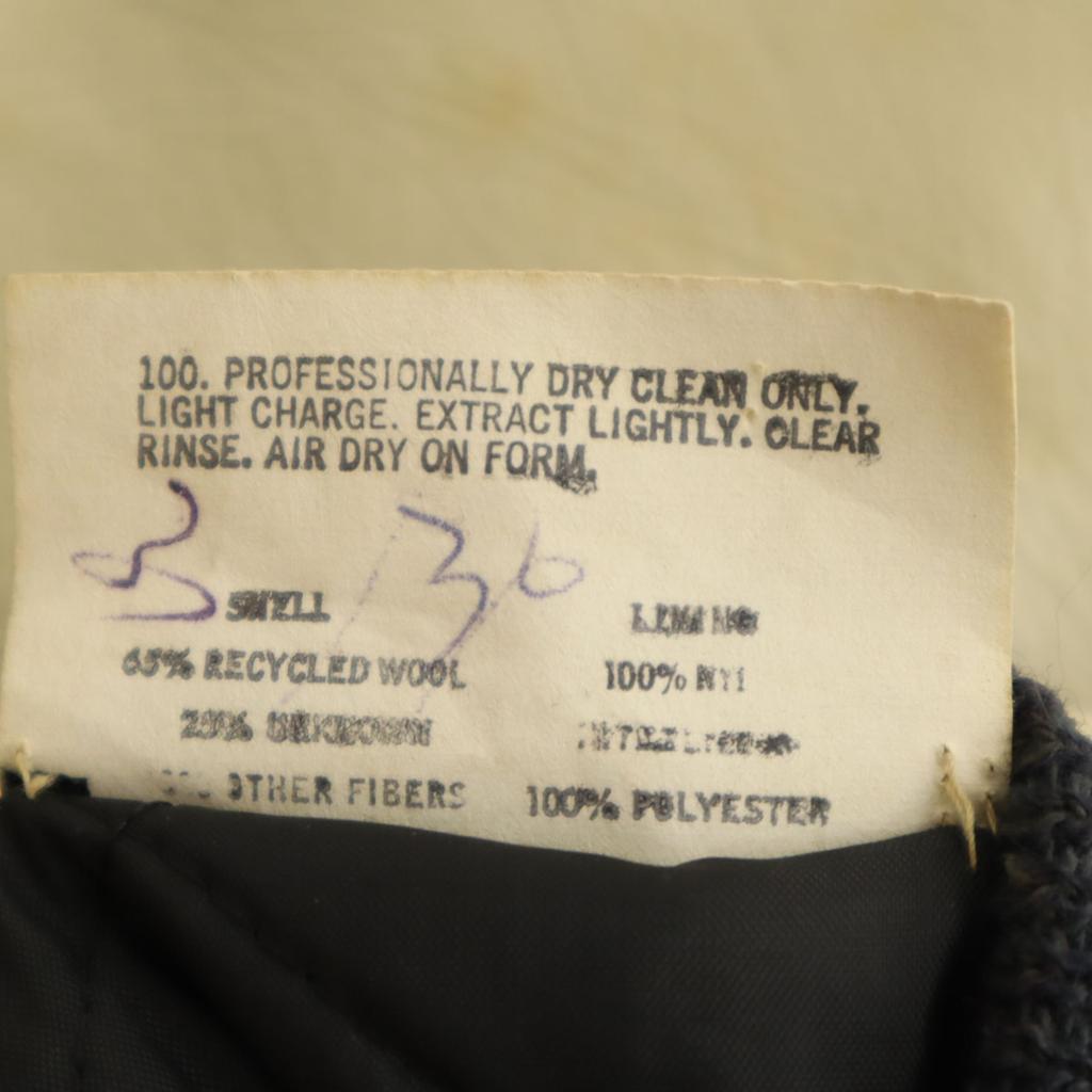 BUTWIN 70s vintage Stajan 40 Navy system Sleeve leather Men's Used