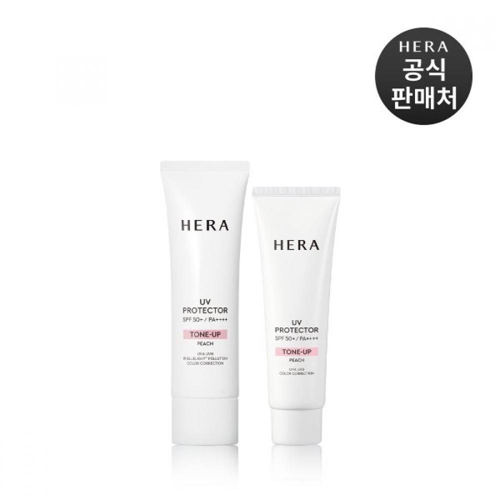 Hera New Uv Protector Tone Up Peach 50ml Single option
