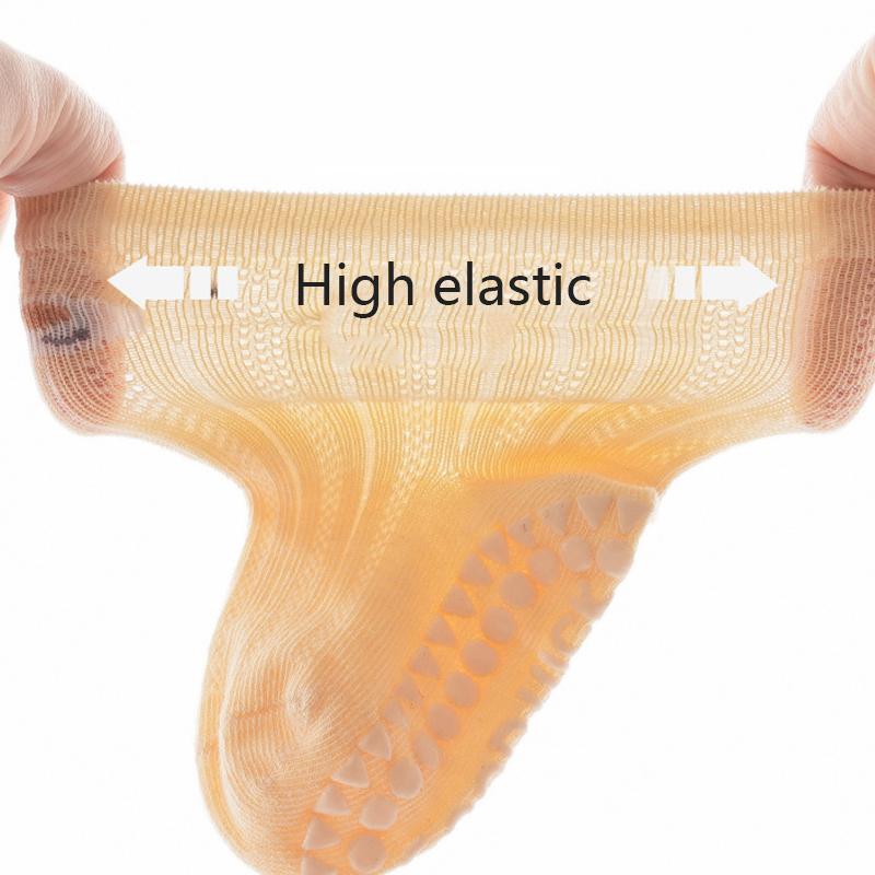 3 Pairs Cartoon Baby Floor Socks Mesh Thin Soft Cotton Non-Slip Socks For Newborns & Toddlers