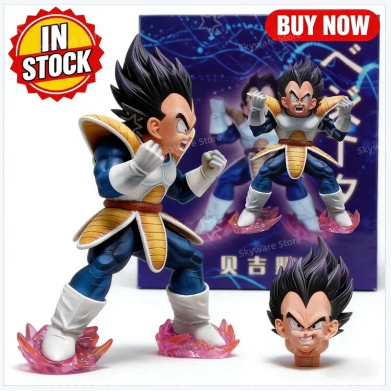 IN stock Anime Dragon Ball Vegeta Action Figures Pvc Statue Desktop Ornamen Collection Statue Model Decoration Toys Gifts