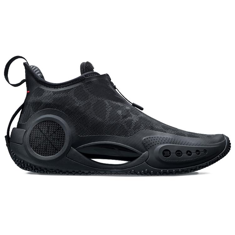 Li Ning WOW 9 Basketball Shoes Men's Mid top Black ABAR119-5