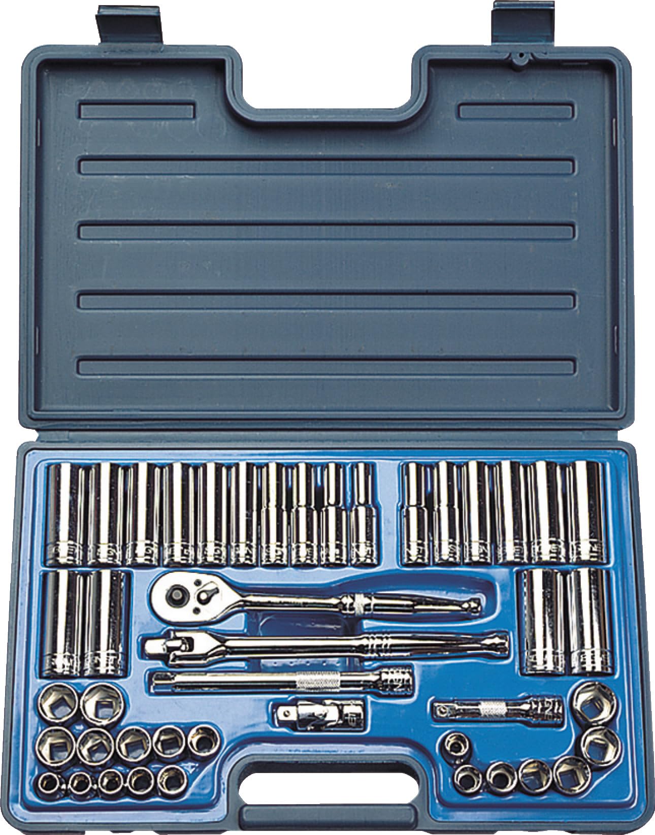 

Signet Drive Socket Wrench Set 12844 3/8 44-Piece MM/Inch
