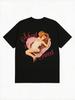 2026 Frühling/Sommer Sabrina Carpenter Album Short Sweet T-Shirt Bequem Trendiger Sommerstil - Herren Sommer Baumwolle Grafik-T-Shirt