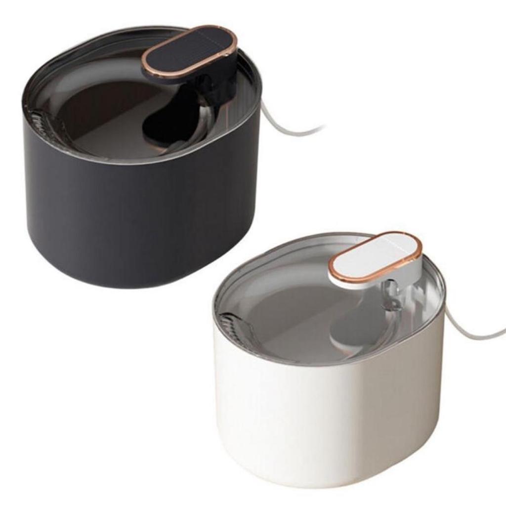 3L Wasserspender mit großer Kapazität, vollautomatischer Wasserspender für Haustiere, geräuschloser, verbesserter Batteriezellen-Haustier-Katzen- und Hunde-Intelligenter Wasserspender