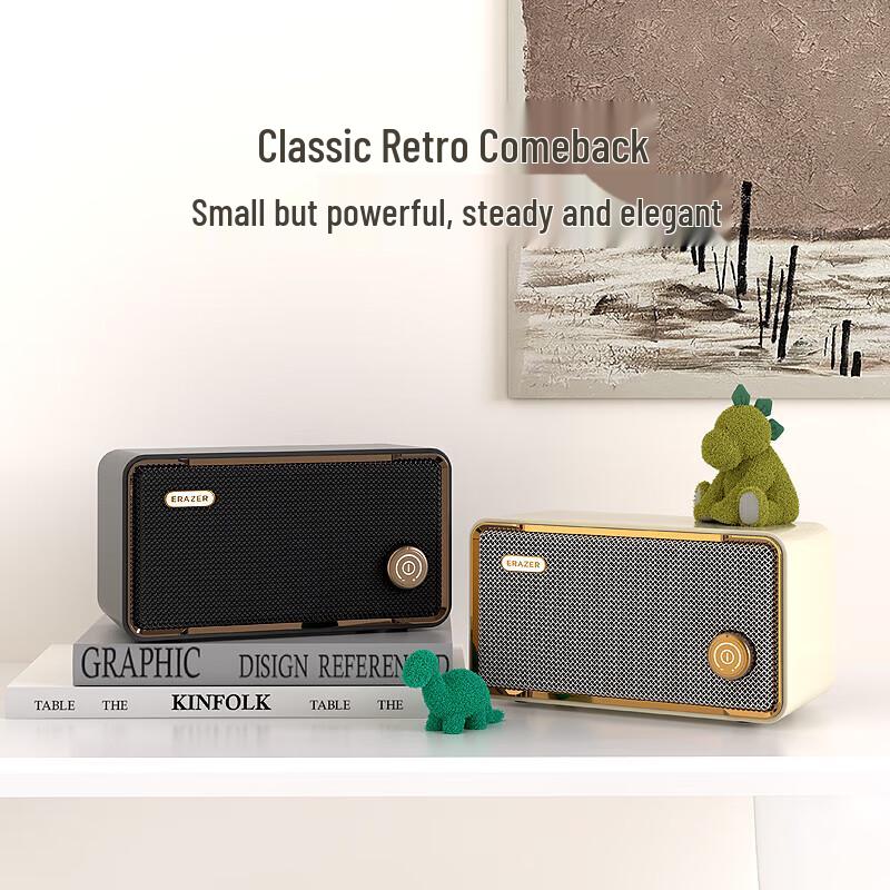 

Lenovo Retro Bluetooth Portable Speaker B01