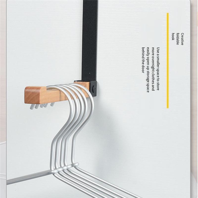 Good-2 Pack Over Door Drying Rack, Foldable Over Door Hanger For Living Room, Bedroom, Bathroom - Portable & Versatile