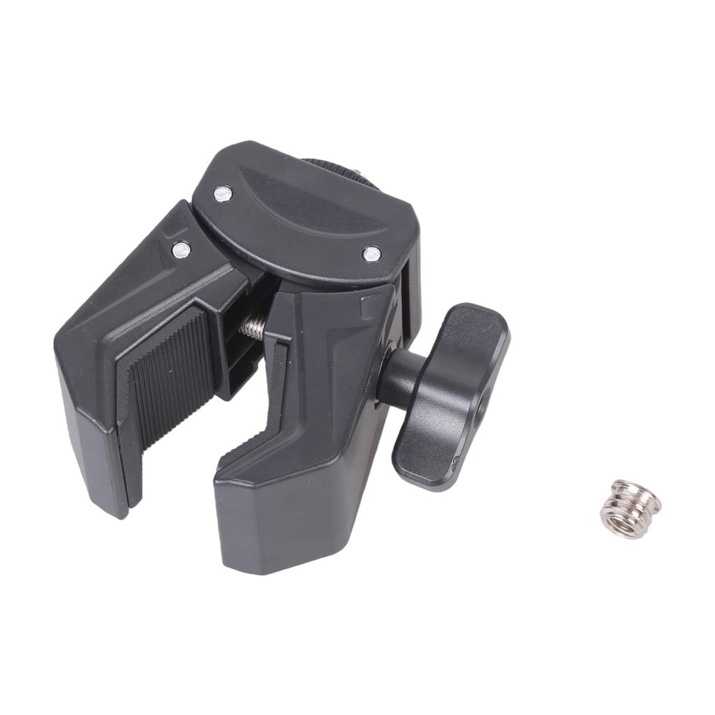 Adjustable 15-45mm Clamp Mount for Studio Equipment Featuring 3/8Inch Screw Compatible for Camera Accessories LED Light