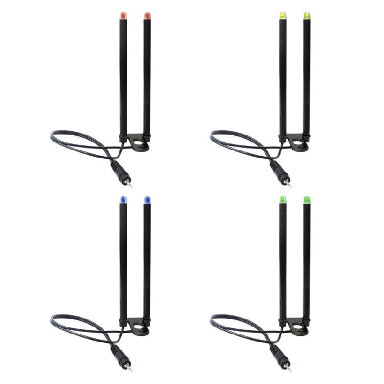 Fishing Windproof Stick Alarm Gear Snag Bites Bar Fishing Snag Ear Bar with LED Light Fishing Tackle Accessories