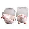 Lamb Candle Mold Cartoon Silicone Candle Mold Cartoon Plaster Mold Decorative For Gift Diy Craft Candle Making