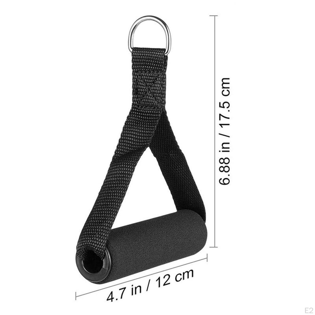 2 stück Gym Übung Griffe Griffe Anti Slip Zubehör Heavy Duty Kabel Maschine Anhänge für