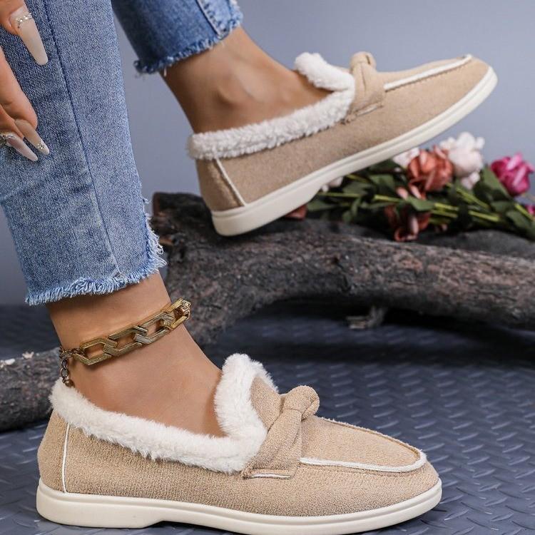 Casual Flats Cotton Boots Winter New Sport Platform Work Shoes Women Winter New Luxury Hot Plush Boots 36-43