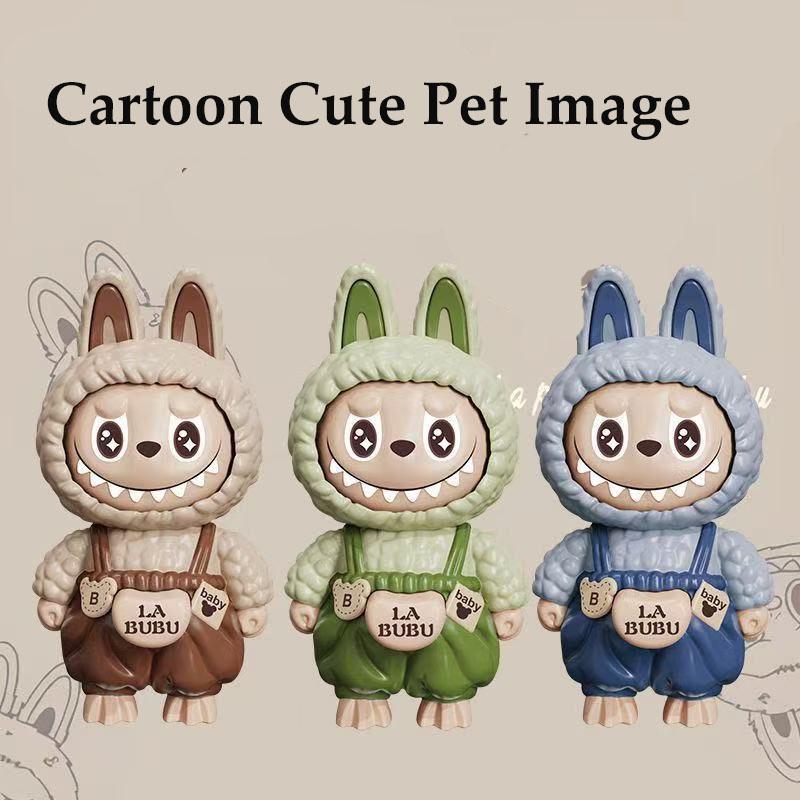 Ny Dukke som Skifter Ansikt Leke Stressreduserende Leker Nøkkelring Veskeanheng Leke med Skiftbart Ansikt for Barn Stresslindring