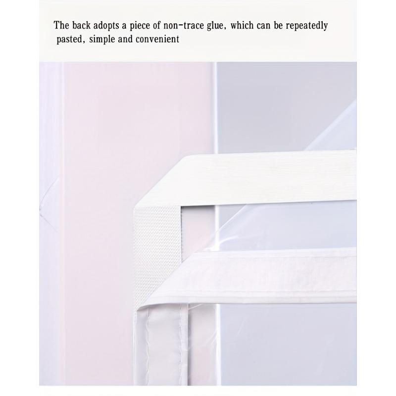 Home Easy-to-Install Windproof Thermal Film, Winter Sealing Window Draft Stopper Leak-Proof Curtain, High Transparency Thickened Plastic Sheet