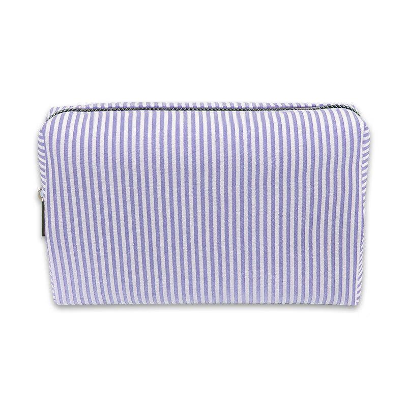 MiLing Fashion Striped Portable Waterproof Toiletry Bag