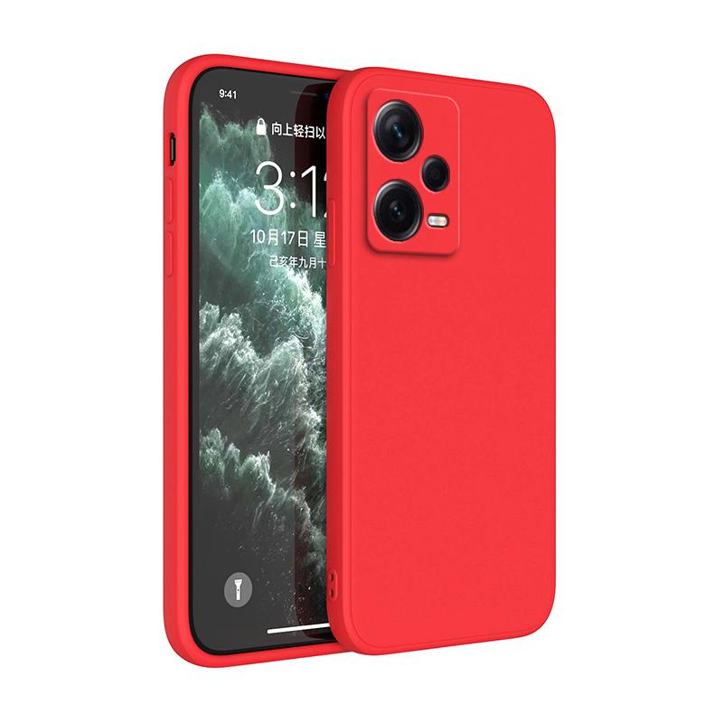 

Квадратный матовый силиконовый чехол для Xiaomi POCO X5 X5PRO 5G Soft Fundas Poco X5 Pro 5G Матовые базовые чехлы Caqas POCO X5 PRO 5G красный
