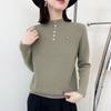 Velvet Sweater for Women In Autumn and Winter Skin-friendly and Warm Base Shirt Fashionable and Versatile Pullover Sweater