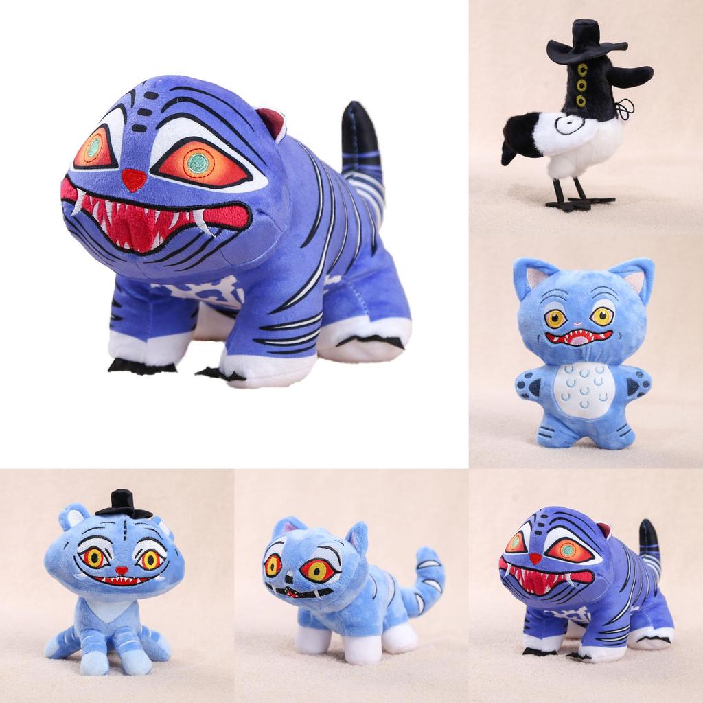 Demon Hunters Kpop Animal Plush Doll With Soft Short Plush For Collectors Kids