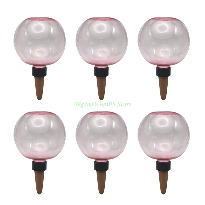 24TE 6Pcs Plant Water Drippers Plant Waterer Bulbs Watering Globes Plant Automatic Irrigation Device for Indoor Outdoor