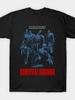 Men's Evil 2 Survival Horror T-Shirt Biohazard Game and Anime Character Print Distressed Suitab