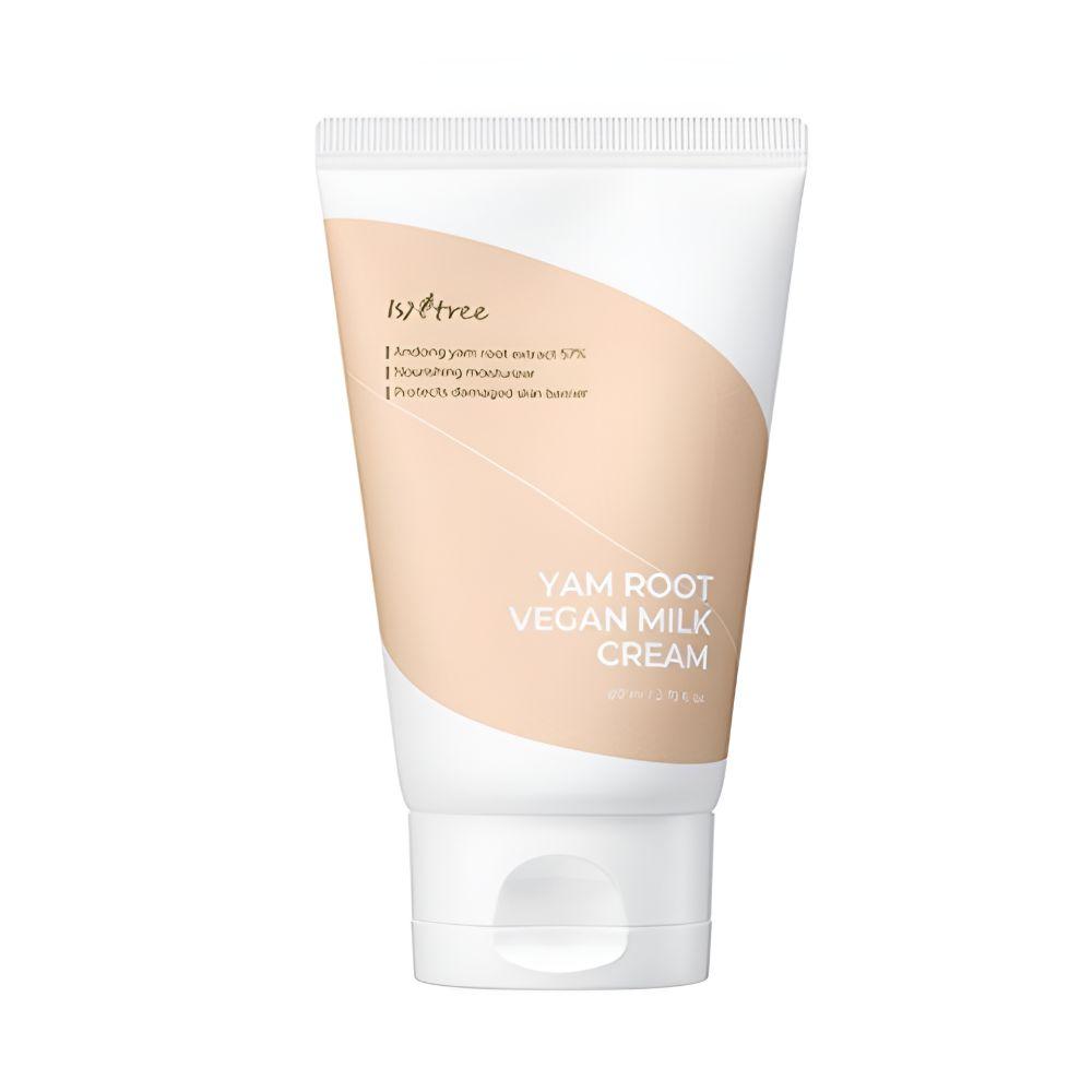 

ISNTREE Yam Root Vegan Milk Cream 80ml Deep Moisturizing Nourishing Barrier Cream for Dry Skin