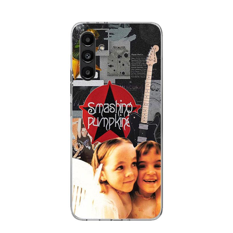 Rock The Smashing Pumpkins Phone Case For Samsung Galaxy A13 A14 A15 A16 A17 A53 A54 A55 A56 A33 A34 A35 A36 A23 A24 A25 A26 A05