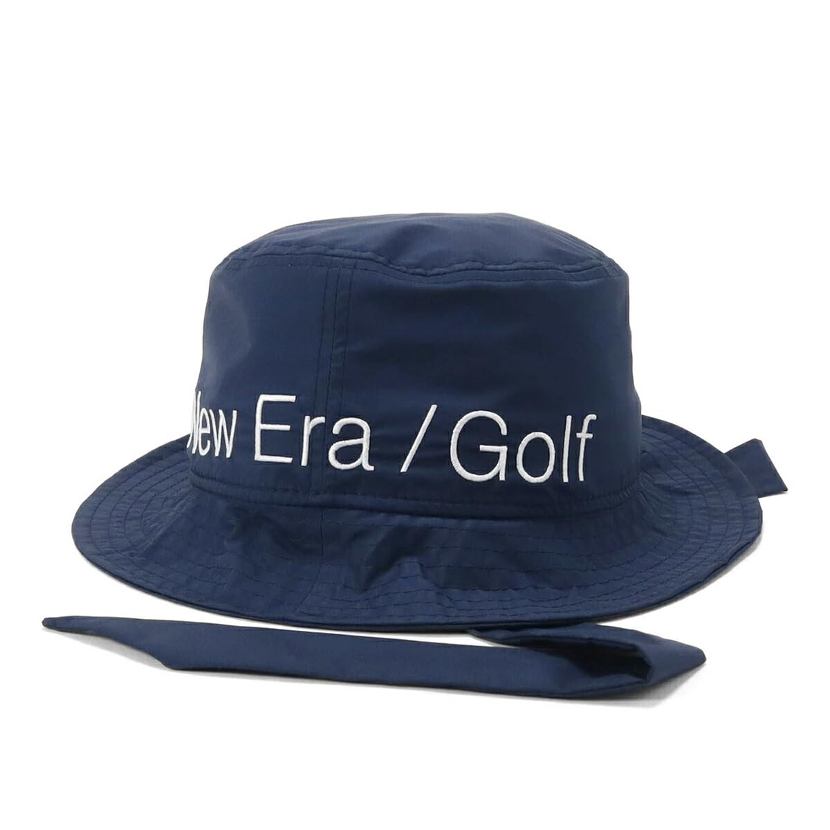

GFW 01 WIDE STRING Stretch Bucket Hat 14109111 Navy [New Era] Women s тёмно-синий
