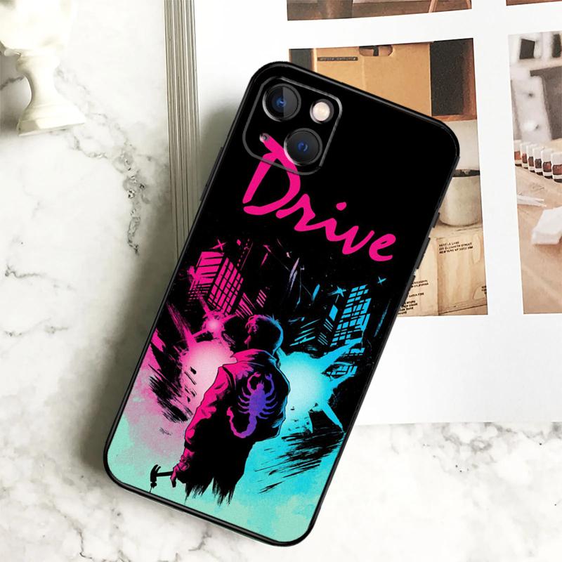 Drive Film Movie Poster Phone Case For iPhone 17 16 15 14 12 11 13 Pro Max Plus 12 13 Mini 16e 17 Air Cover Coque