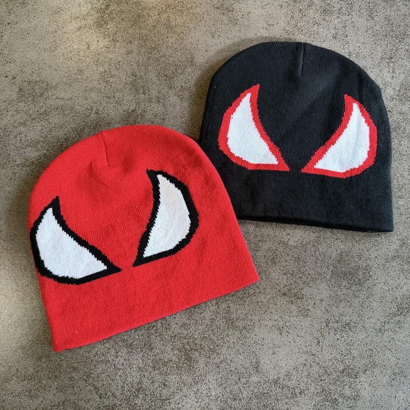 Eyes Knit Beanie Unisex Streetwear Winter Warm Hat