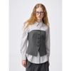 Uniqlo Gu Front Button Bustier