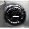 For Hyundai Kona 2018- Carbon Fiber Dashboard Side Air Vent Ring Cover Trim