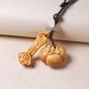 Peanut Persimmon Ruyi Keychain Set: Original Design, Safe, Good Luck Charm Ornament