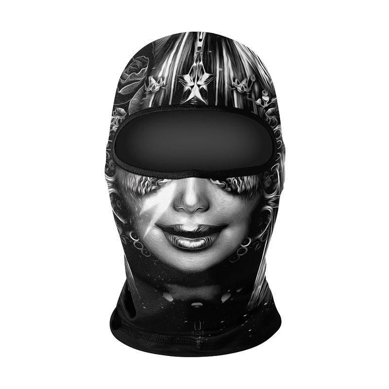 Unisex Ice Silk Breathable Motorcycle Face Mask for Summer Riding & Sun Protection