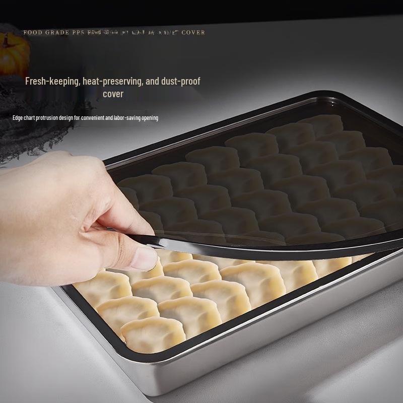 Wuhe Stainless Steel Multipurpose Freezer & BBQ Tray Set