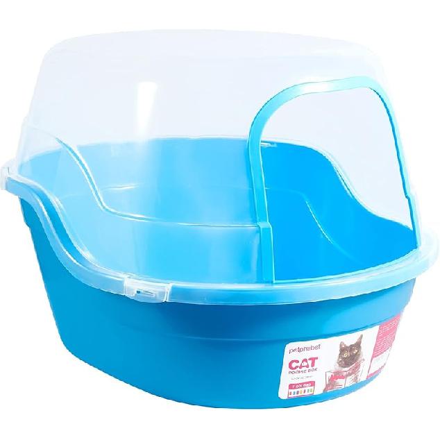 Petphabet Jumbo Закрытый кошачий лоток, Очень большой, Серый