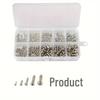 Round Head Phillips Screw & Nut Kit, 320pcs M2-M5
