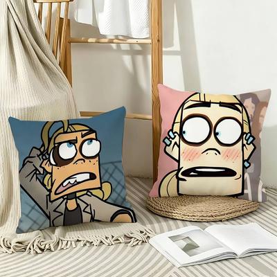 COOL MMetal Family DDee  Pillow Case Pattern Printed Pillowcase For Living Room Sofa Cushion Cover